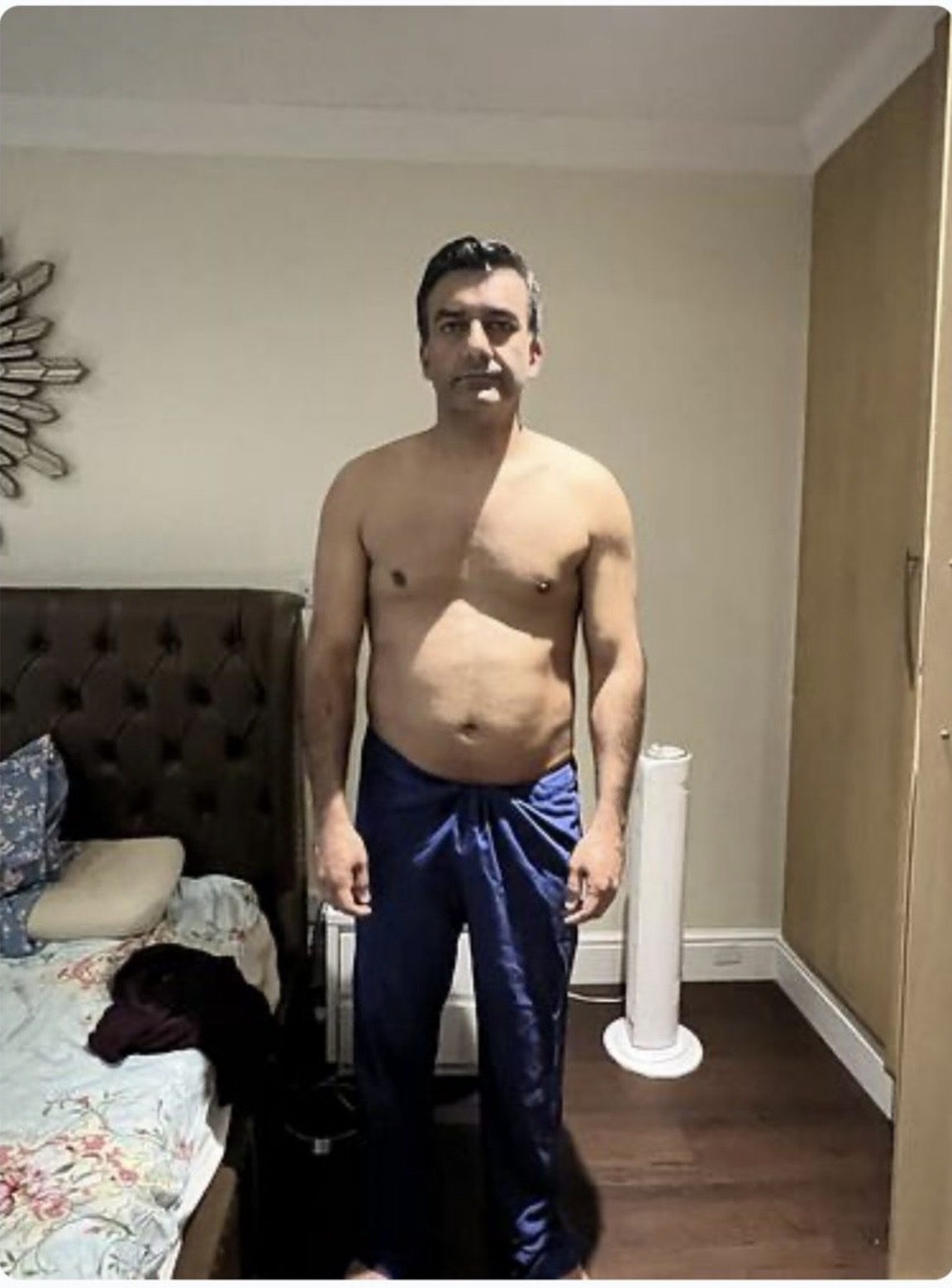 ZTC Coaching client before personal training transformation, front view
