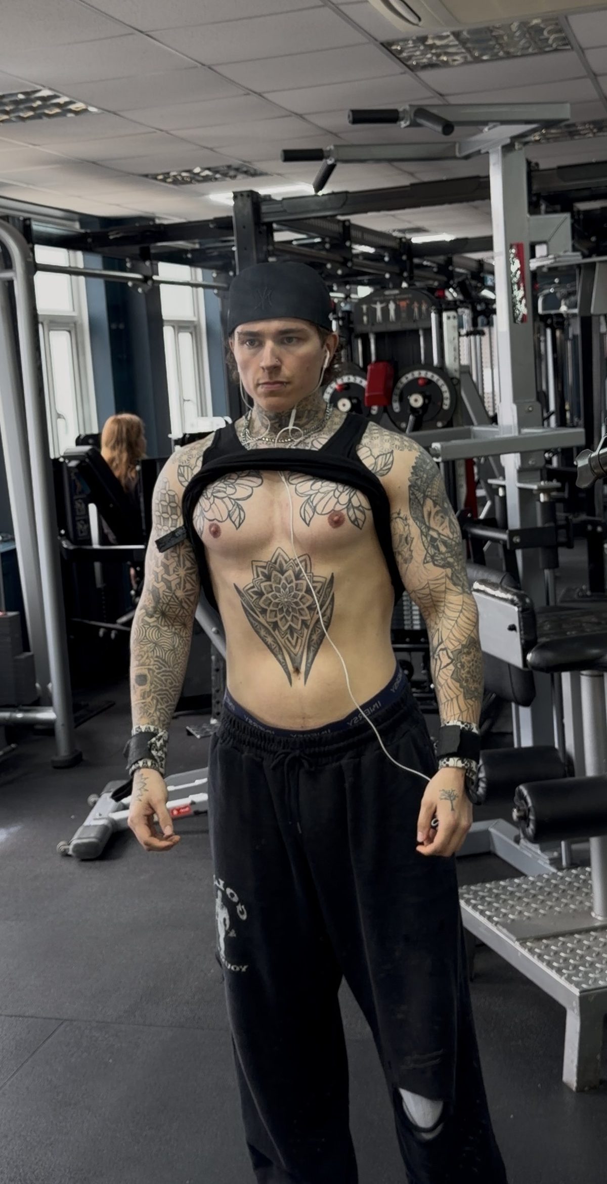 Zak after his own training transformation